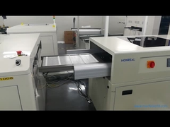 เครื่องขนส่งรับมือ PCB ที่กําหนดเอง การเชื่อมต่อโทรทรรศน์ด้วยสัญญาณ SMEMA