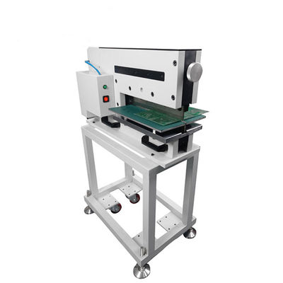 220V 60HZ อัตโนมัติเครื่องตัด PCB V Groove 330mm ความยาวการตัด