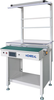 เครื่องขนส่ง PCB จัดการแบบอิเล็กทรอนิกส์ เครื่องขนส่ง SMT 0.5m 1.0m