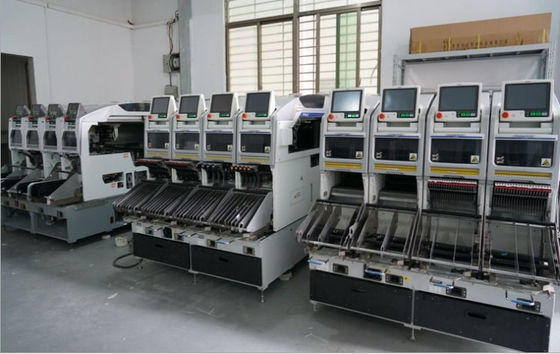 เครื่องสกัดและวางเครื่อง SMT ที่ใช้สองเส้นเดิมสําหรับสายประกอบ SMT