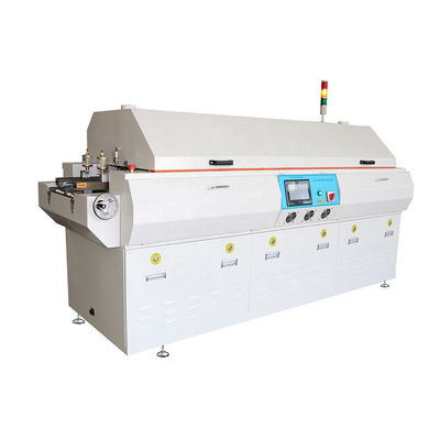 อัตโนมัติ SMT ขนาดเล็ก 4 โซน Reflow Oven ด้วยการควบคุมจอสัมผัส PLC