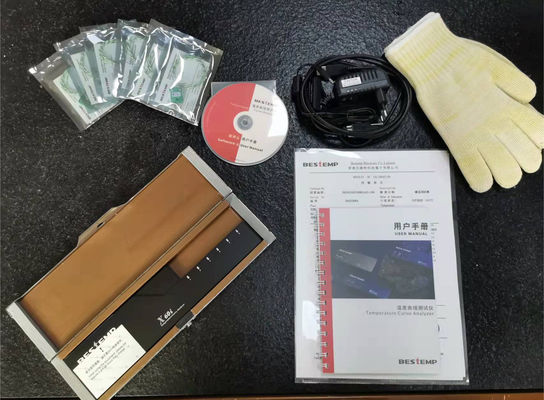 Bestemp Thermocouple SMT Thermal Profiler สําหรับเตาอบระบายกลับ 6 ช่องทาง