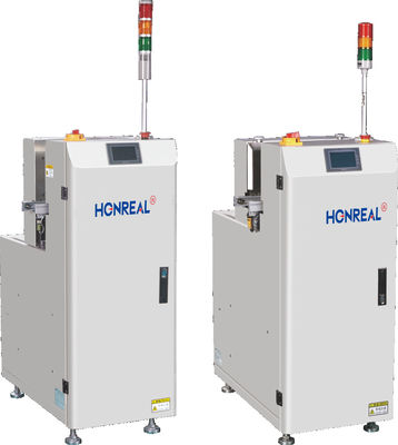 เครื่องบรรทุกและถอน PCB ขนาดเล็ก เครื่องบรรทุก SMT ด้วยระบบควบคุม PLC