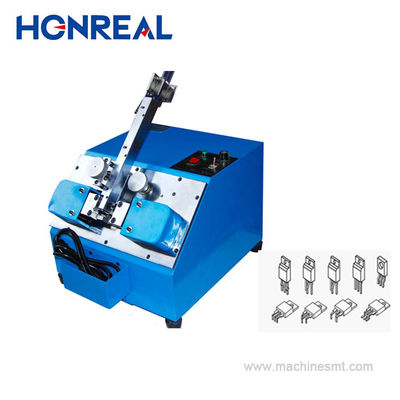 MOS Tube Capacitor Lead Cutting Bending Machine สําหรับการปั้นไทริสตอร์ในจํานวนมาก