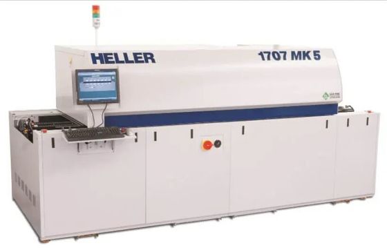 Heller 7 โซน SMT หม้อระบายย้อนหลัง SMT เครื่องผสมสําหรับสายประกอบ