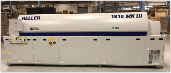 Heller 1810 MK5 10 โซน SMT หม้อลดผ่อนฟรีของ PCB 2" 22" 5 56 ซม.