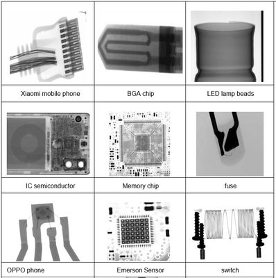 บอร์ดวงจรพิมพ์ PCB เครื่อง X Ray ส่วนประกอบอิเล็กทรอนิกส์ BGA เครื่องตรวจจับ XRAY