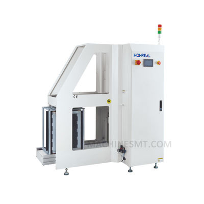 มือซ้าย/ขวาทิศ PCB Loader Unloader เครื่องเชื่อมต่อ MES ด้วยฝุ่นปกและความกว้างปรับ