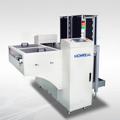 เครื่องขนถ่าย PCB อัตโนมัติ SMT ควบคุม PLC รางคู่ หลังเครื่องทดสอบ AOI
