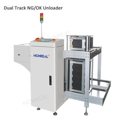Smt Machine อัตโนมัติ Dual Rails Multi Magazine NG OK เครื่องลดผลิตสําหรับสายประกอบ PCB